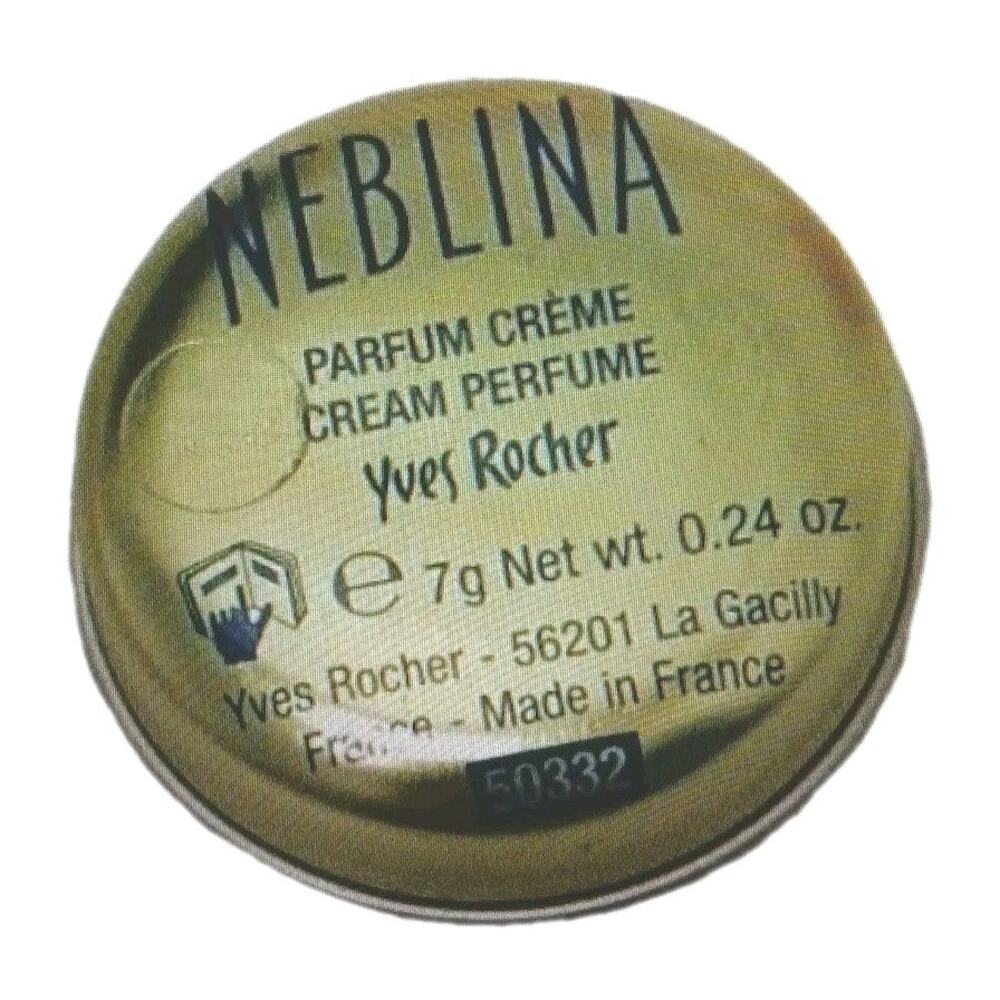 Yves Rocher Cream Perfume Solid NEBLINA 7 gram 0.24 oz Metal Container New